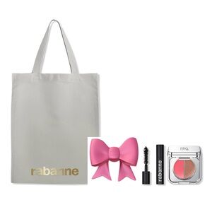 Paco Rabanne 3 Piece Makeup Cosmetic Set with Tote Bag
